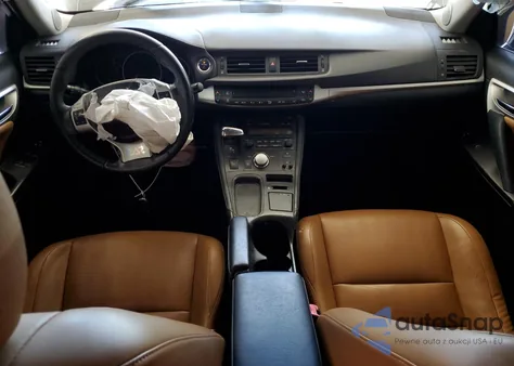 2013 Lexus Ct 200 from USA, damaged, VIN JTHKD5BH9D2132308